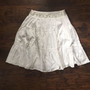 Beaded waist skirt